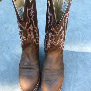Double-H buckaroo western boots